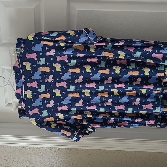 PJ Salvage Dog Print Pajama Set Medium - Picture 11 of 15